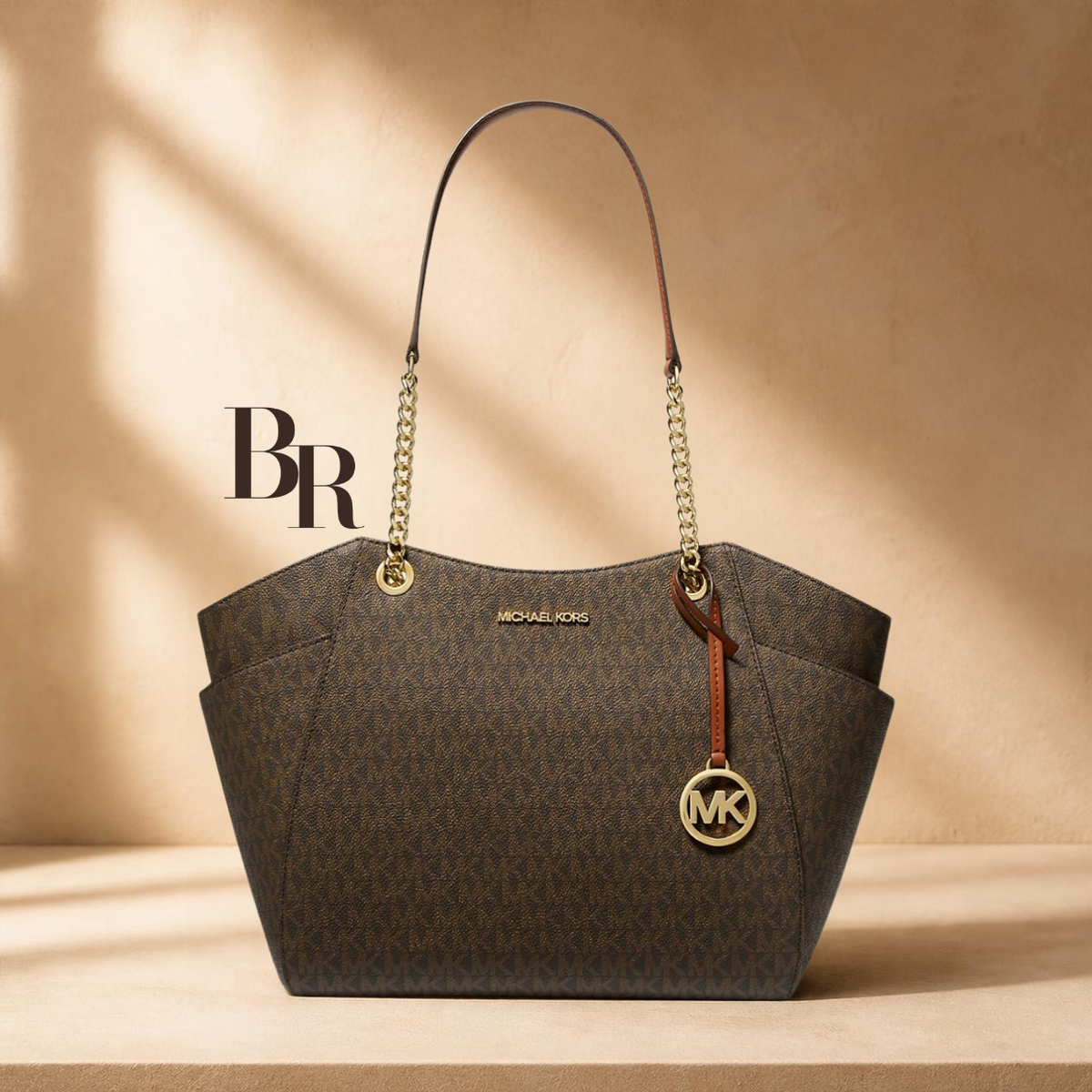 Bolso Michael Kors Jet Set Large Signature
